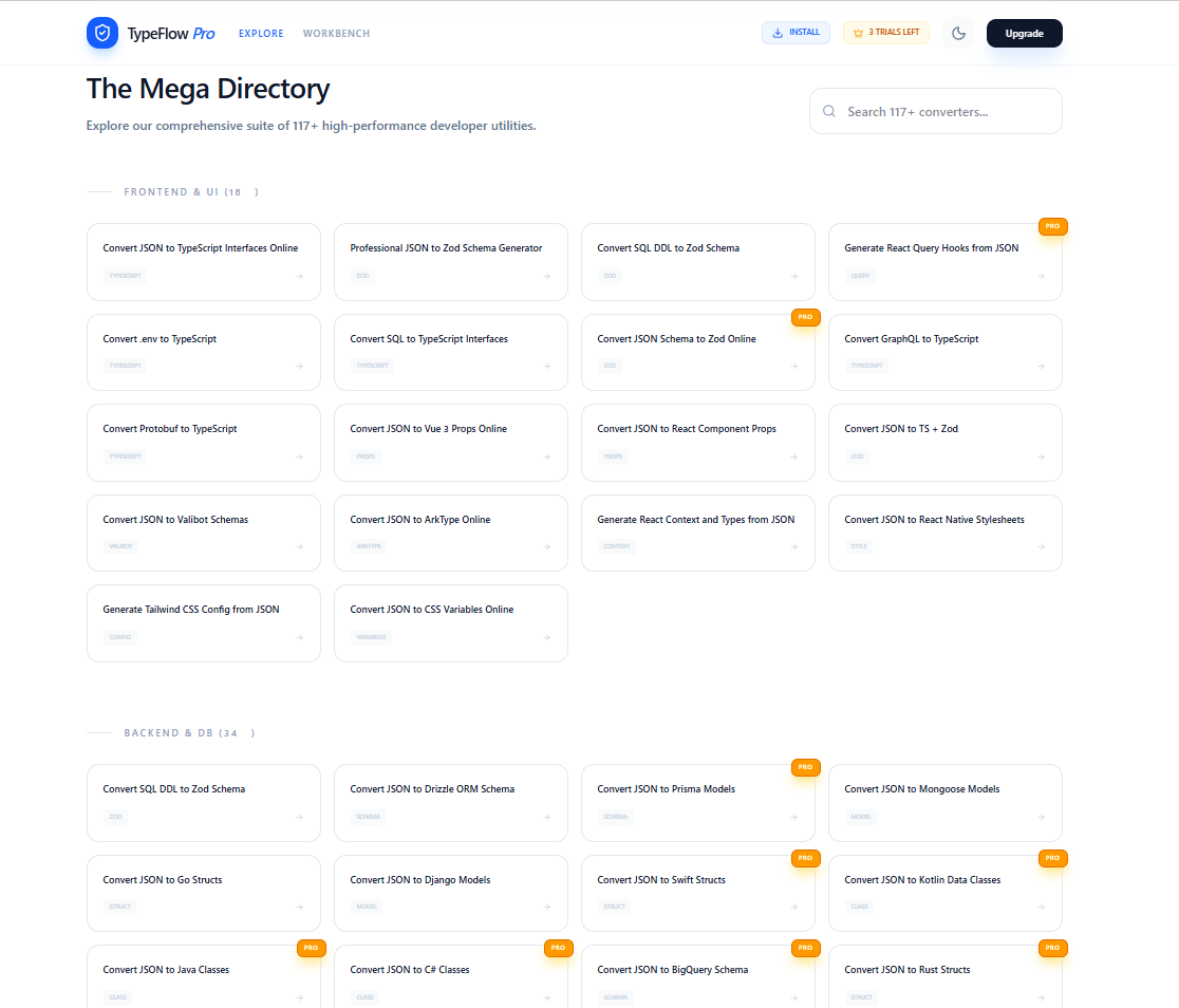 TypeFlow Pro gallery image