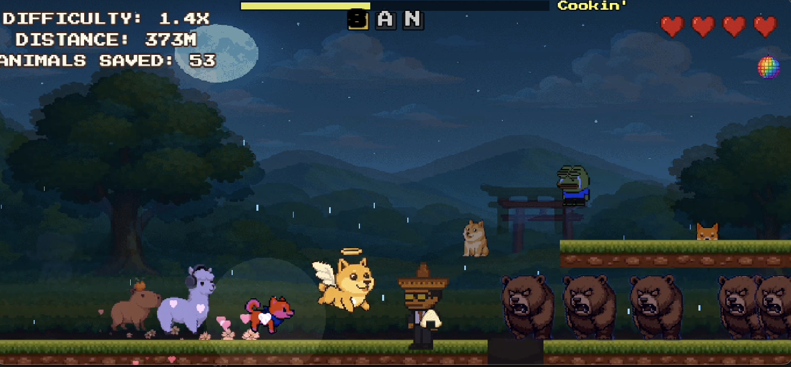 Média San Run - Économisez les animaux maintenant! 4