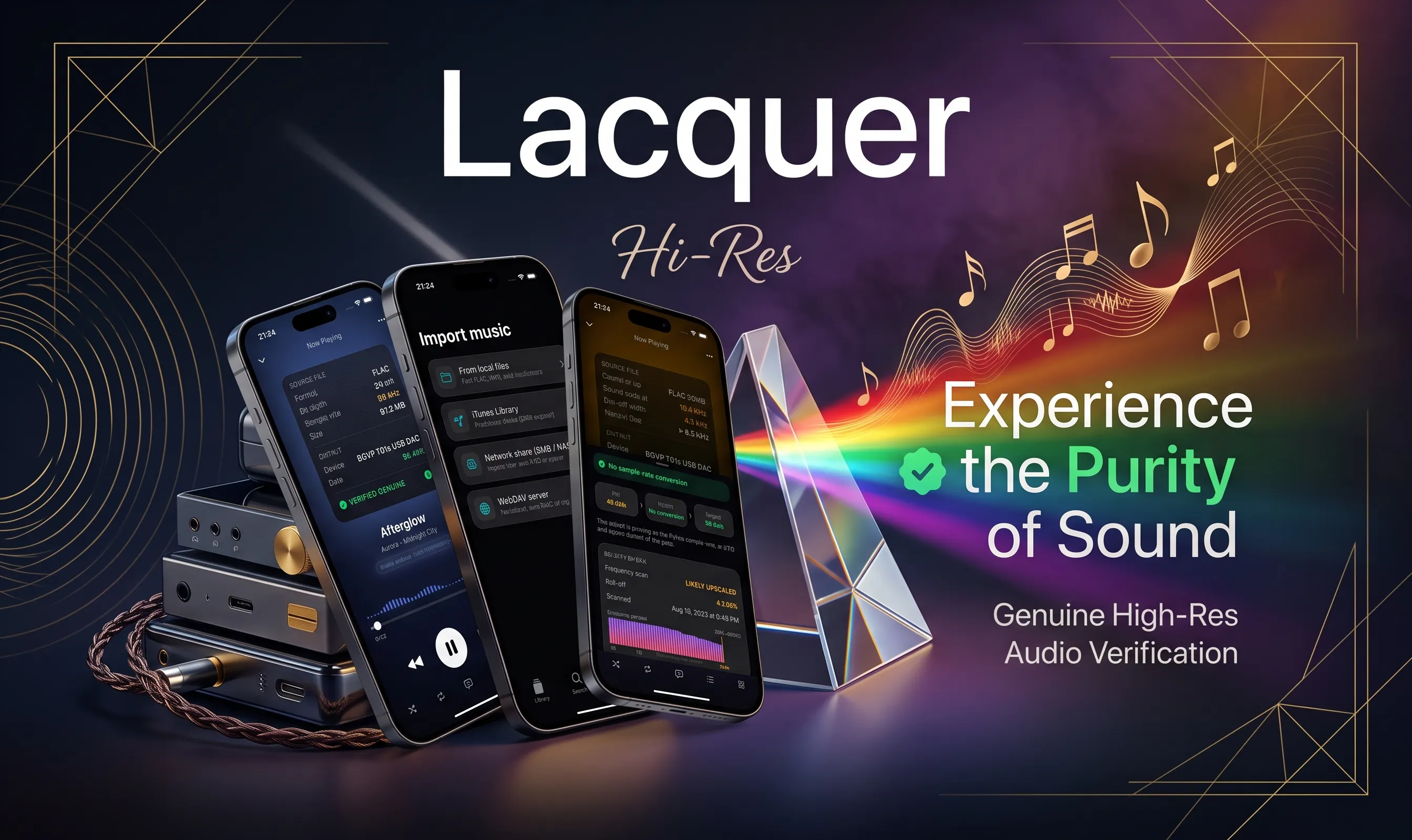 Lacquer: Hi-Res FLAC Verifier gallery image