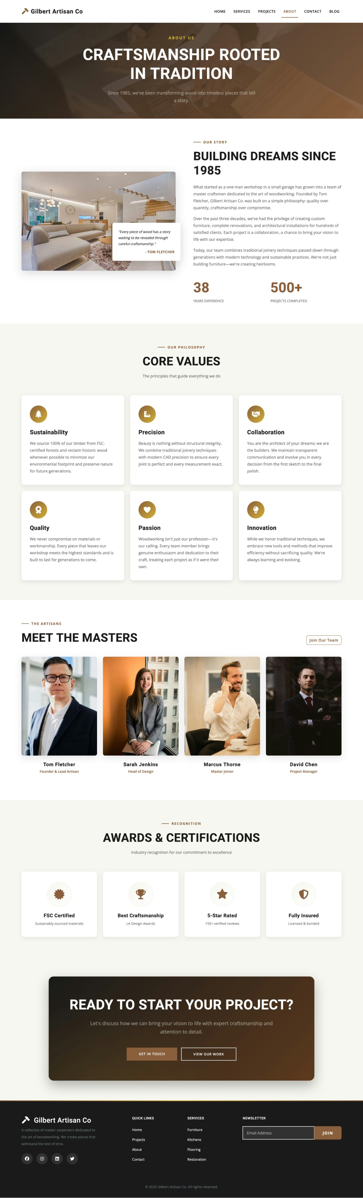 Gilbert Artisan Co | WordPress Trade - Screenshot 4 showing product features and functionality