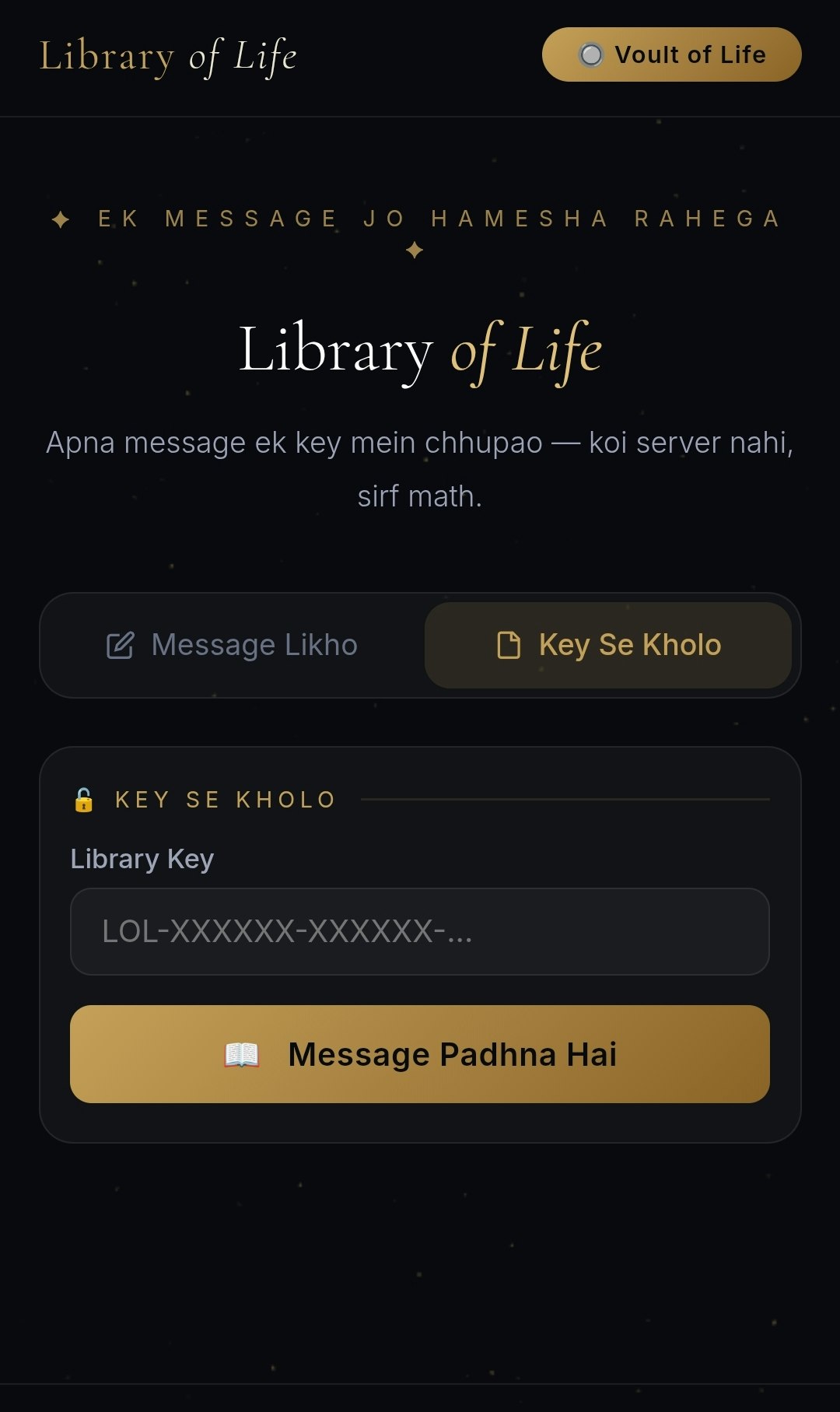 Library of Life gallery image