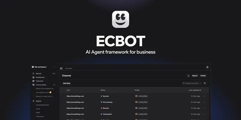 Ecbot screenshot 1