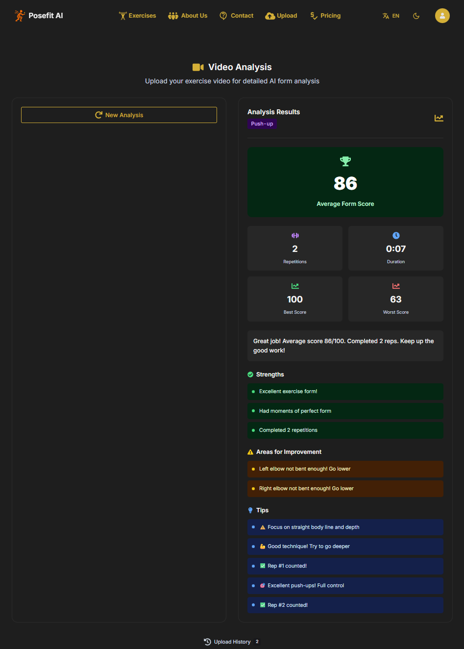 Posefit AI gallery image