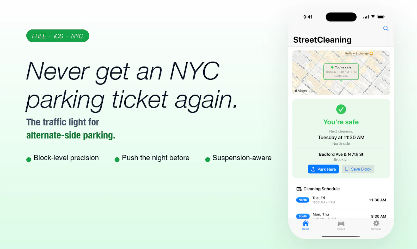 NYC Street Cleaning screenshot 5