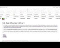 High Output Founders' Library media 1