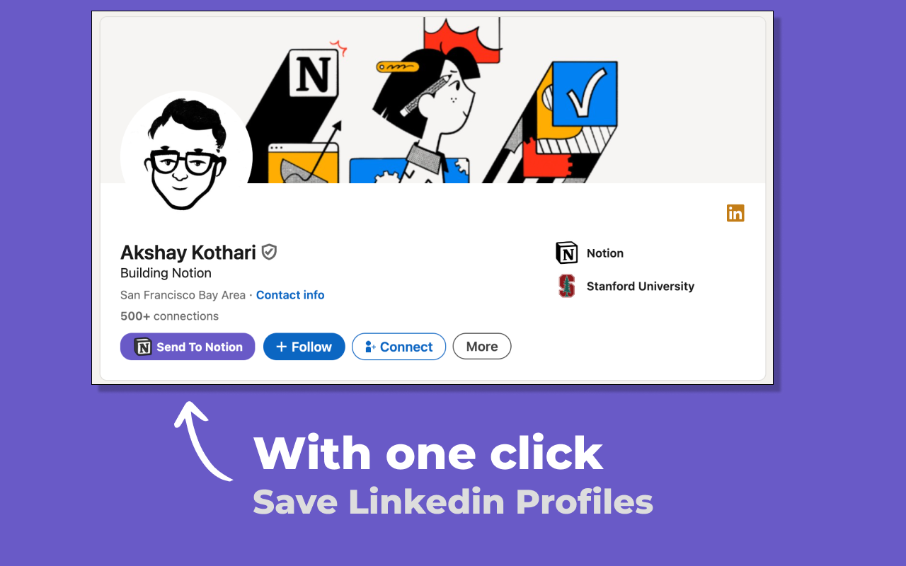 ส่งไปยังแนวคิด - บันทึกโปรไฟล์ LinkedIn เป็นแนวคิด media 1