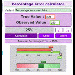 Percentage calculator gallery image