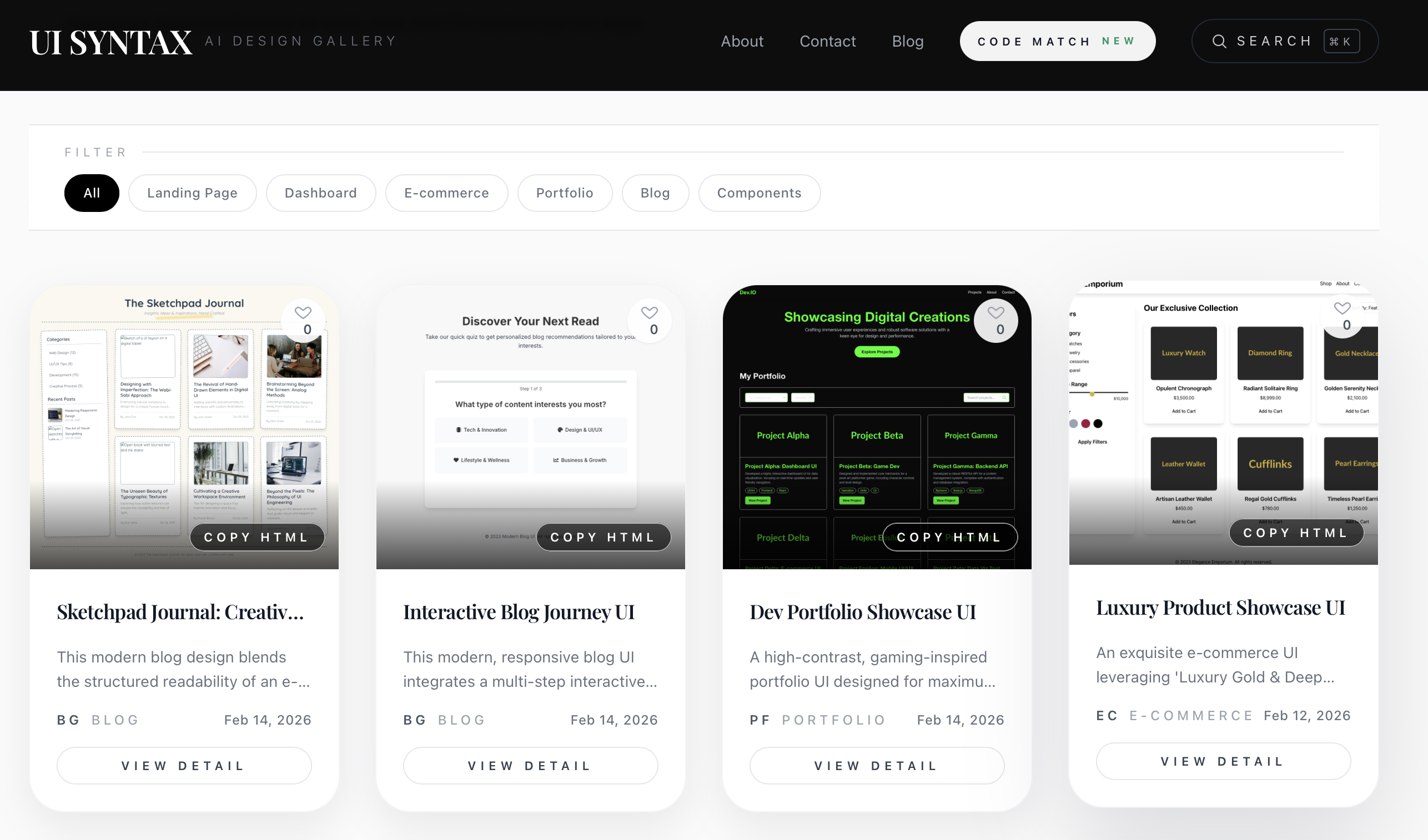 UI Syntax gallery image