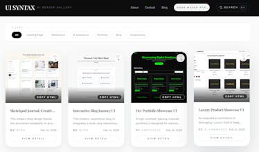 UI Syntax gallery image
