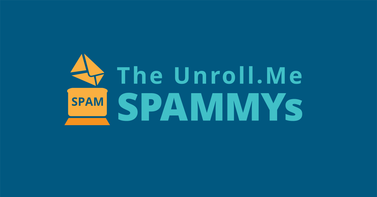 Unroll.me Spammy Awards - 2016 gallery image