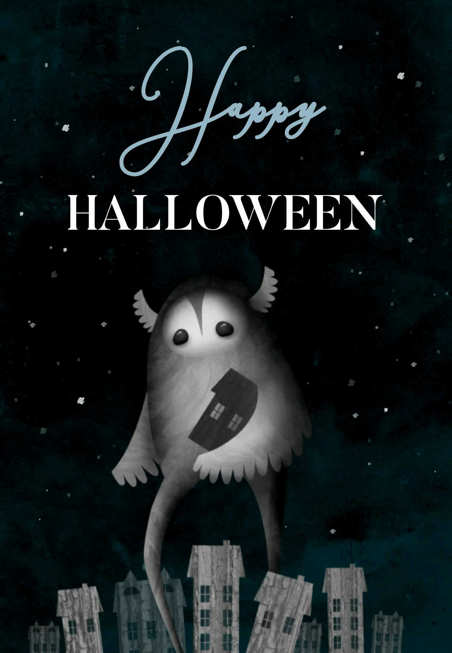 Halloween Greetings and invitation cards gallery image