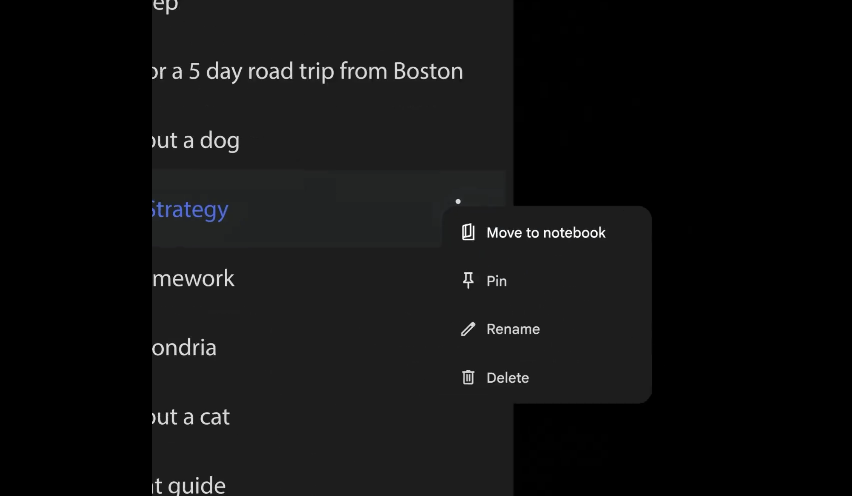 Notebooks in Gemini gallery image