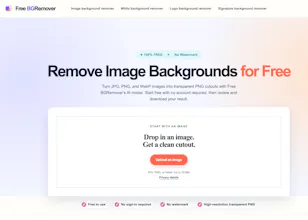Free background remover gallery image