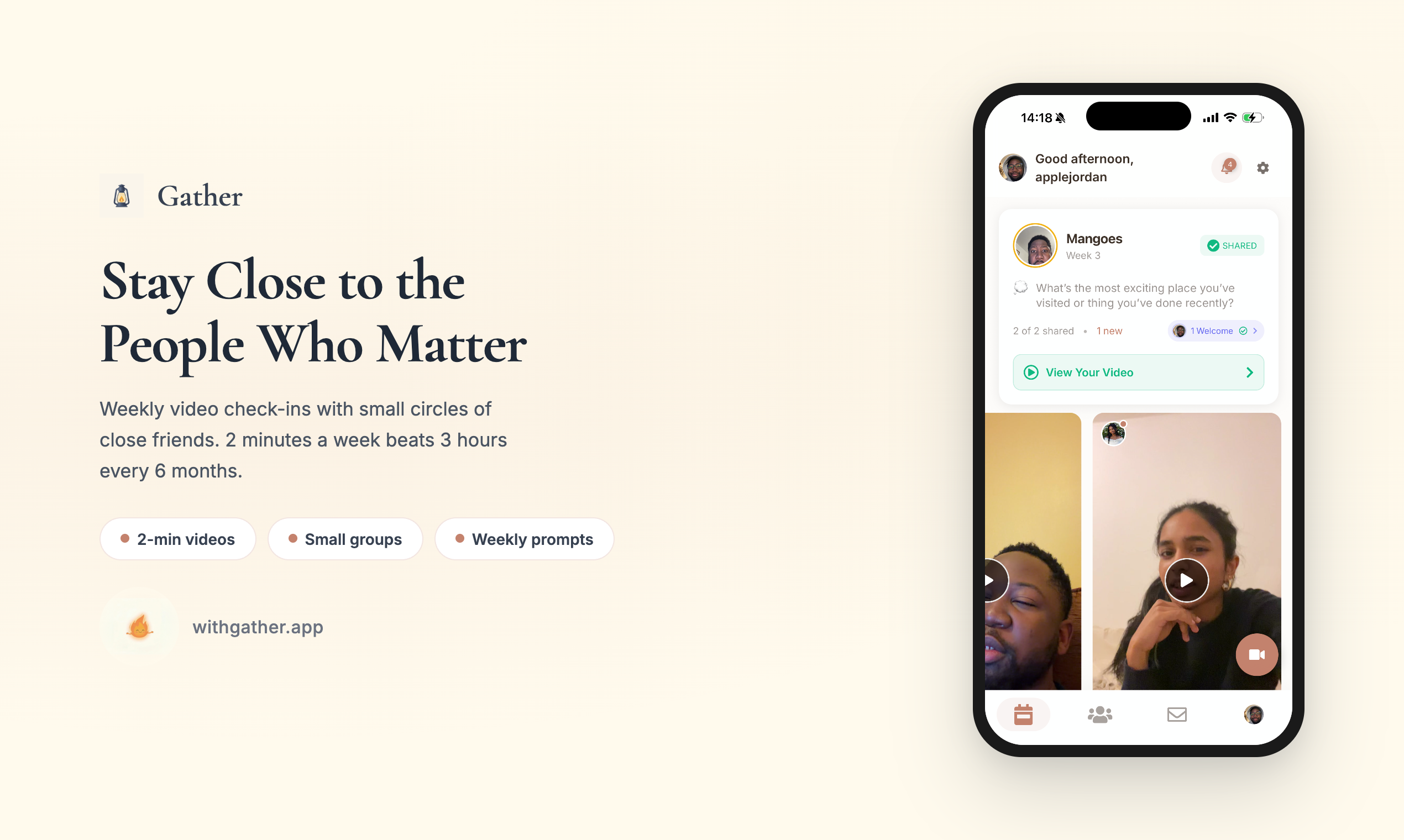 Gather - Weekly Video Circles gallery image
