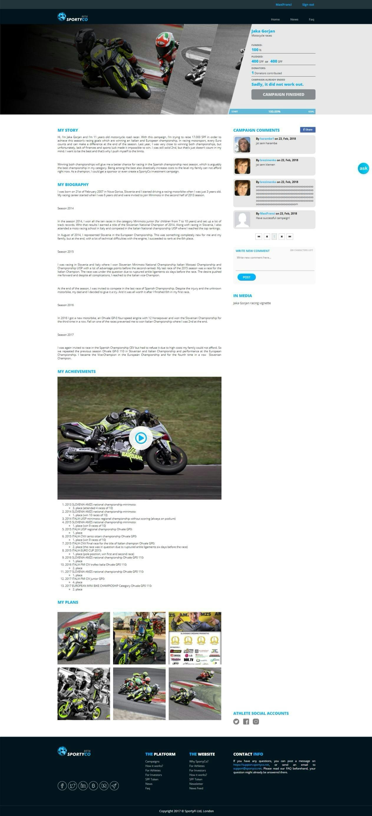 SportyCo Beta gallery image