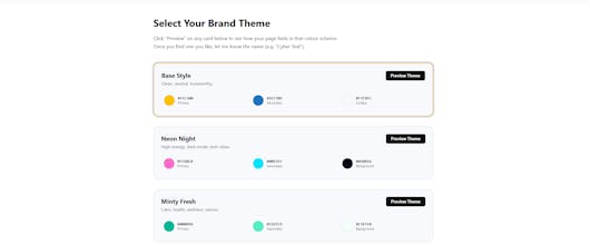 Freelance Brand Previewer gallery image