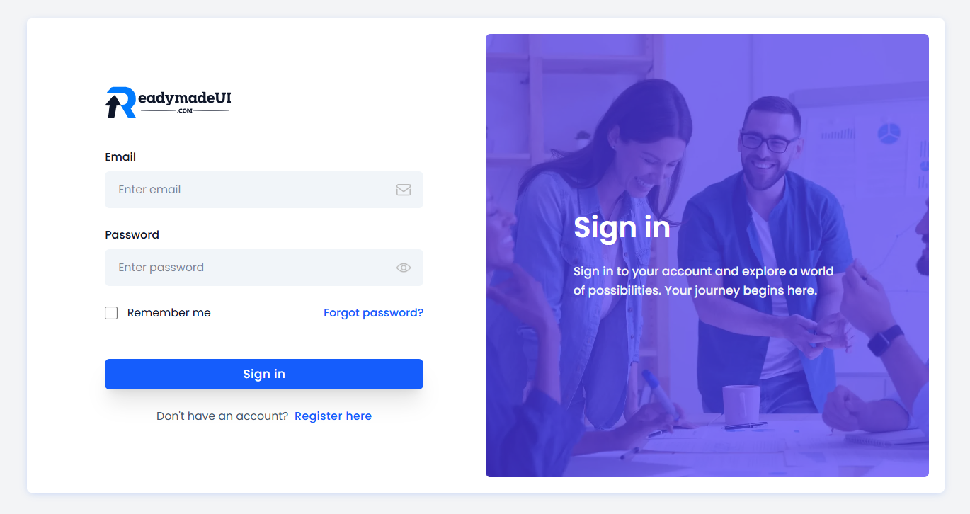ReadymadeUI gallery image