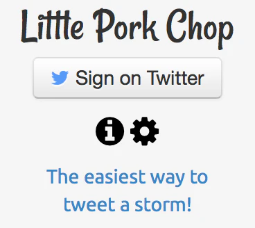 Little Pork Chop