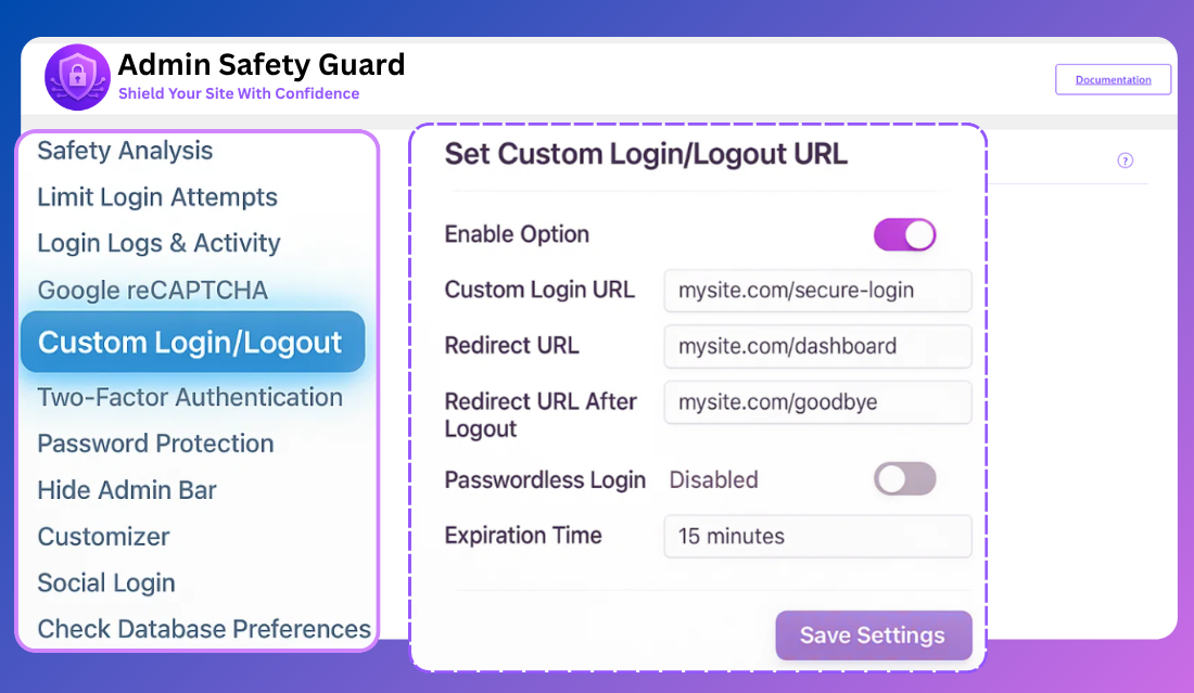 Admin Safety Guard  - Screenshot 3 preview