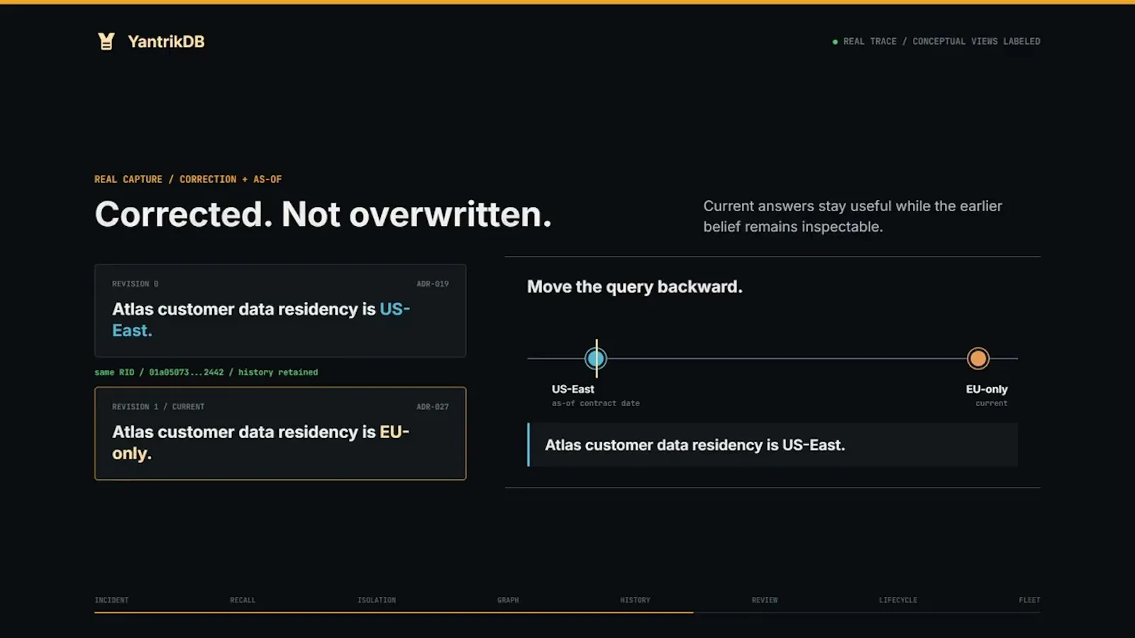 YantrikDB screenshot 1 (video preview)