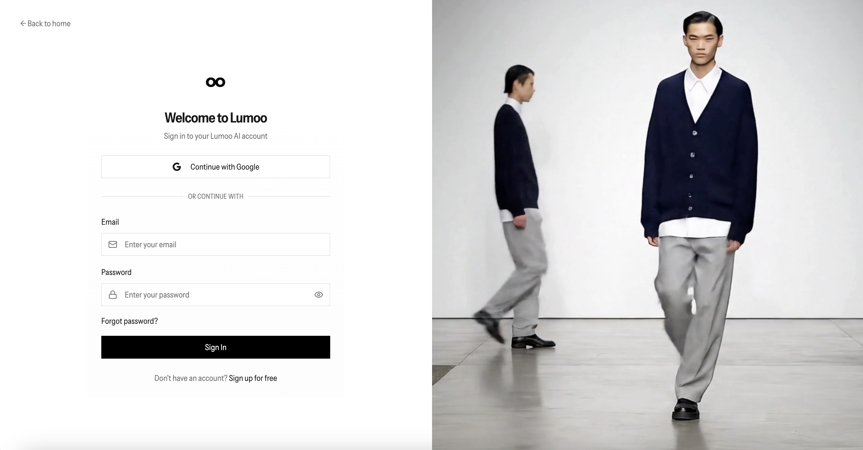 Média Lumoo - Génération d'images et de vidéos IA pour la mode, le sport et le commerce de détail 2