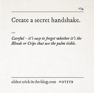 Oldest Trick in The Blog