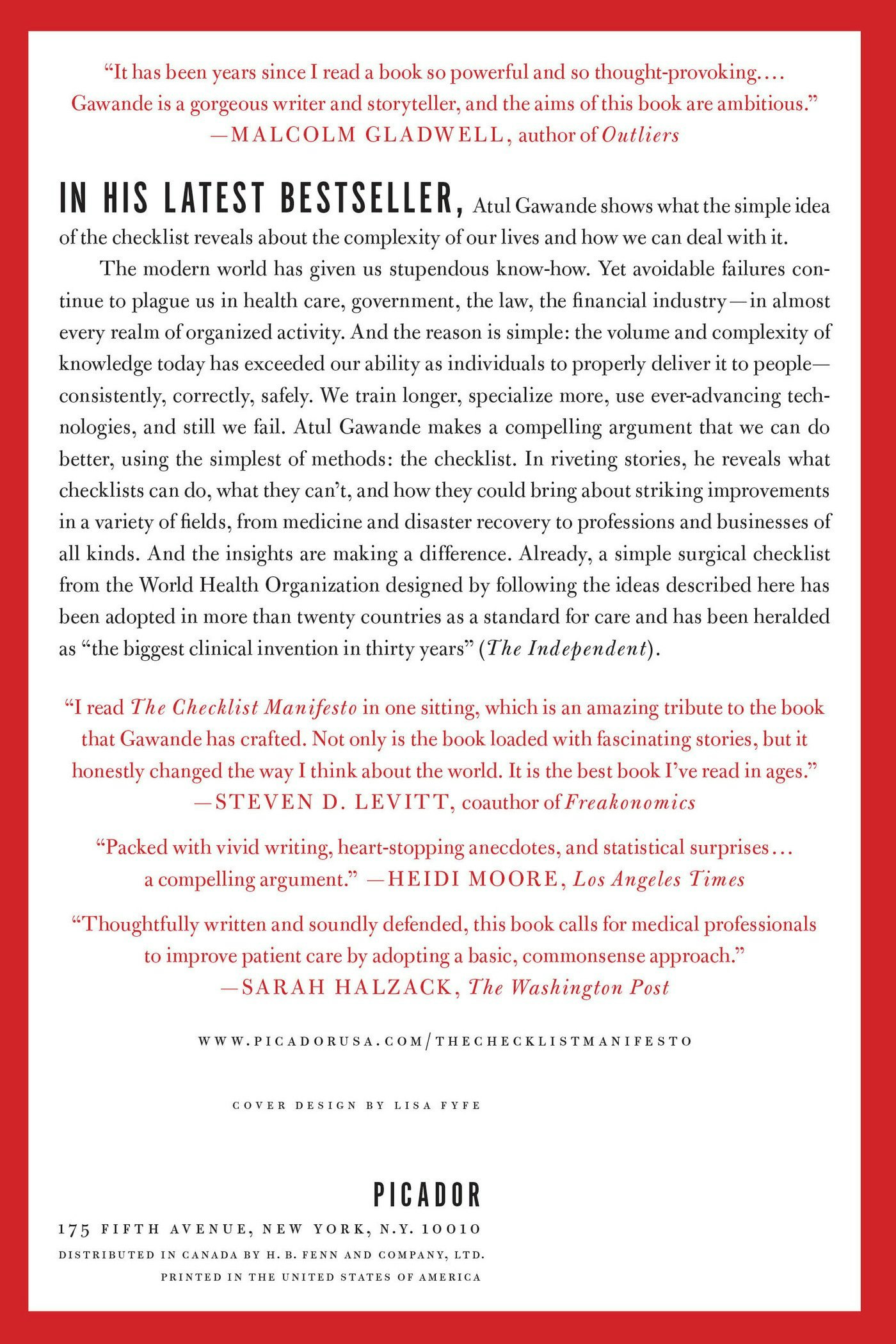 The Checklist Manifesto gallery image