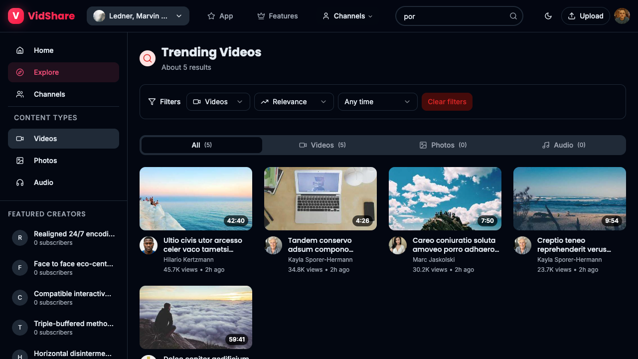 Vidshare Ultimate Media Sharing Platform media 20