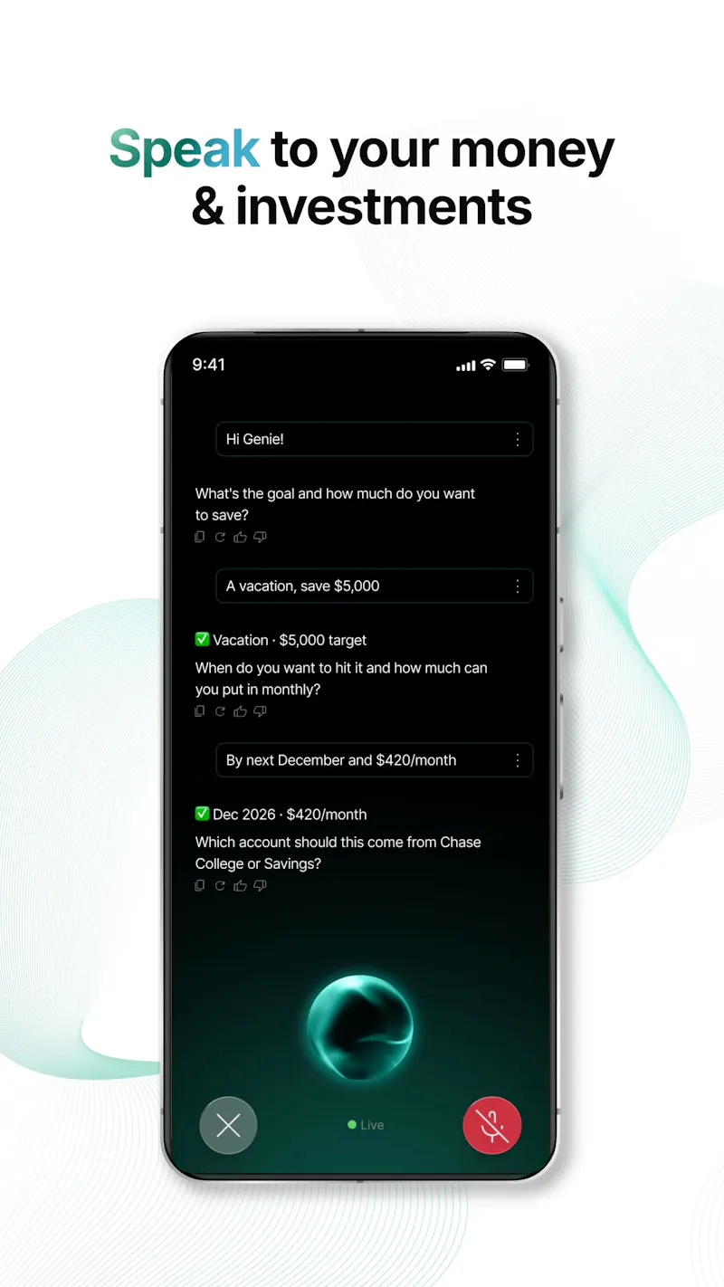 WealthNX AI - AI-Powered Wealth Tracker screenshot 2
