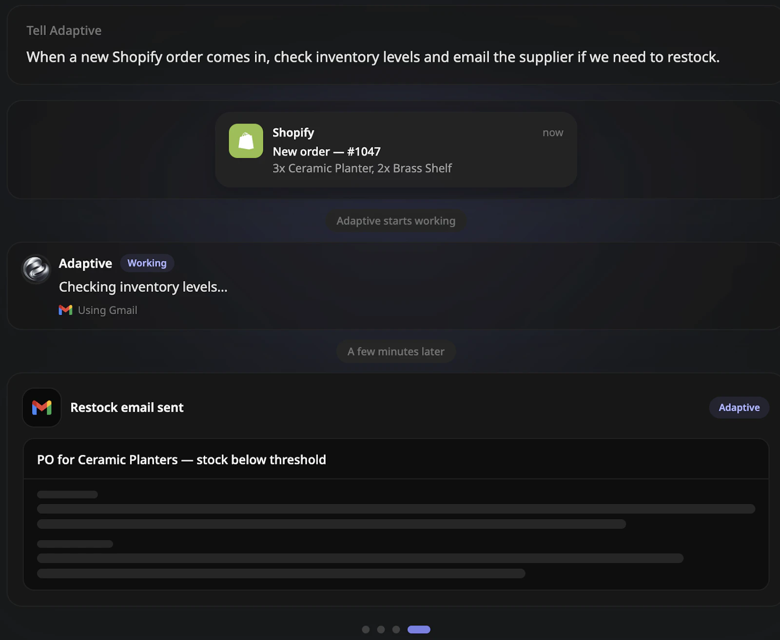 Triggered Agents by Adaptive screenshot 11