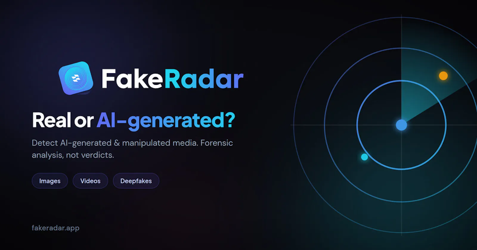 FakeRadar screenshot 1