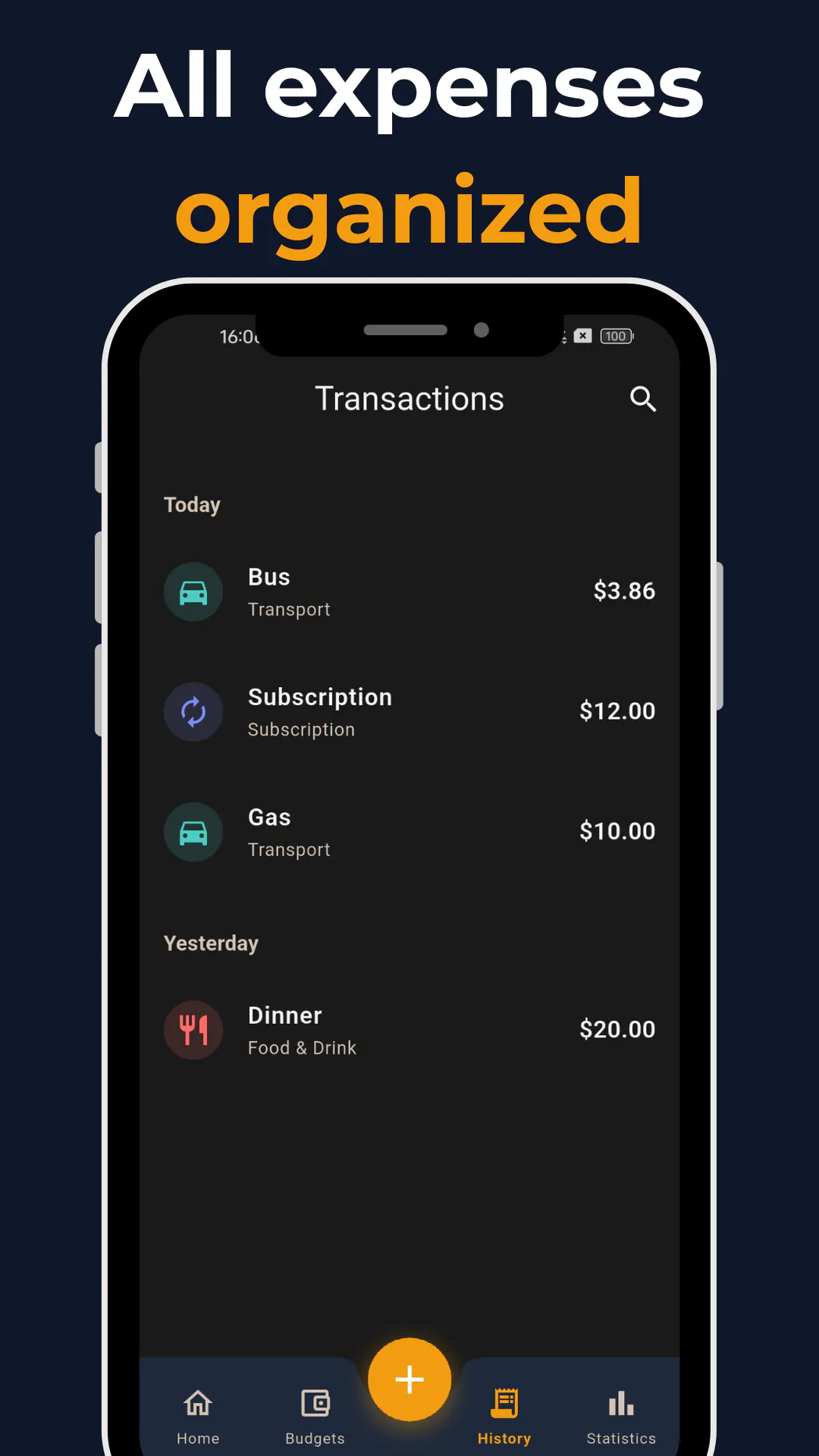 CashWhisper AI — Expense chat tracker gallery image