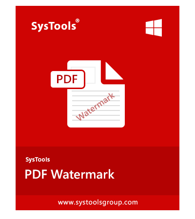 SysTools PDF Watermark Creator