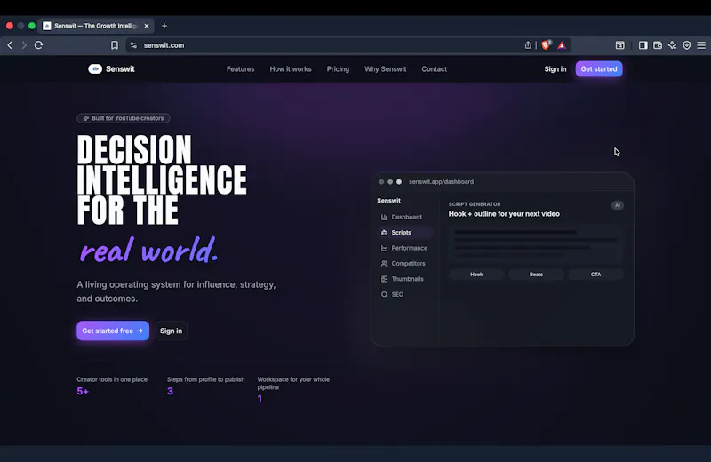Senswit screenshot 3