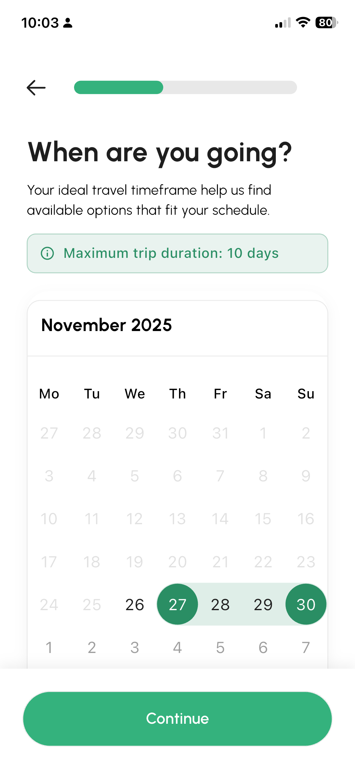 AITripMate 1.0 - Screenshot 3 showing product features and functionality