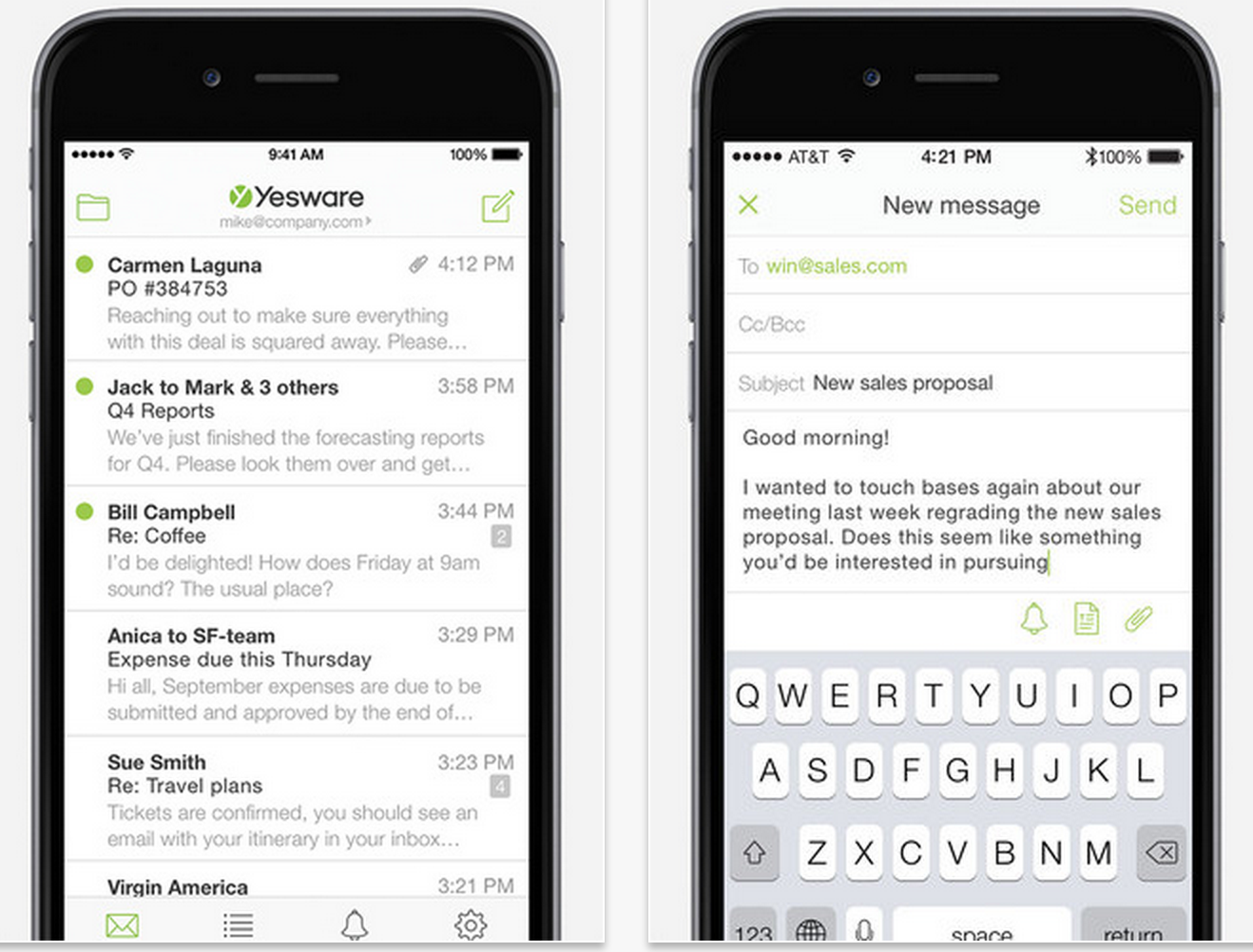 Yesware Mobile gallery image