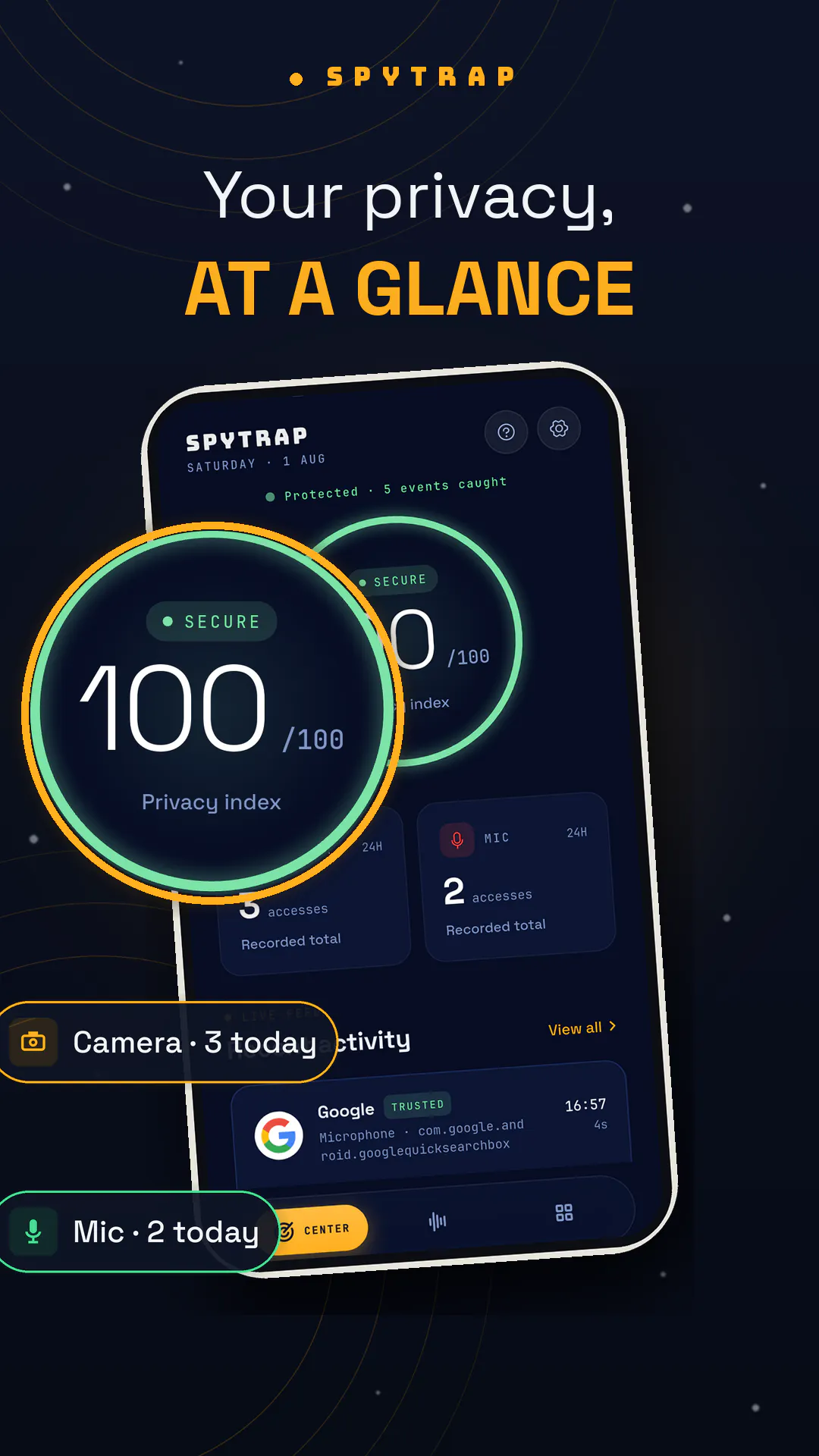 Spytrap — Is an app watching you? gallery image