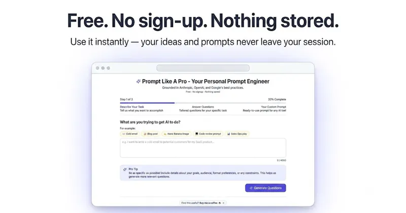 Prompt Like A Pro screenshot 1