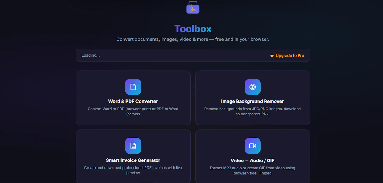 ToolBox screenshot 1