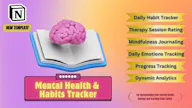 Mental Health & Habits Tracker in Notion