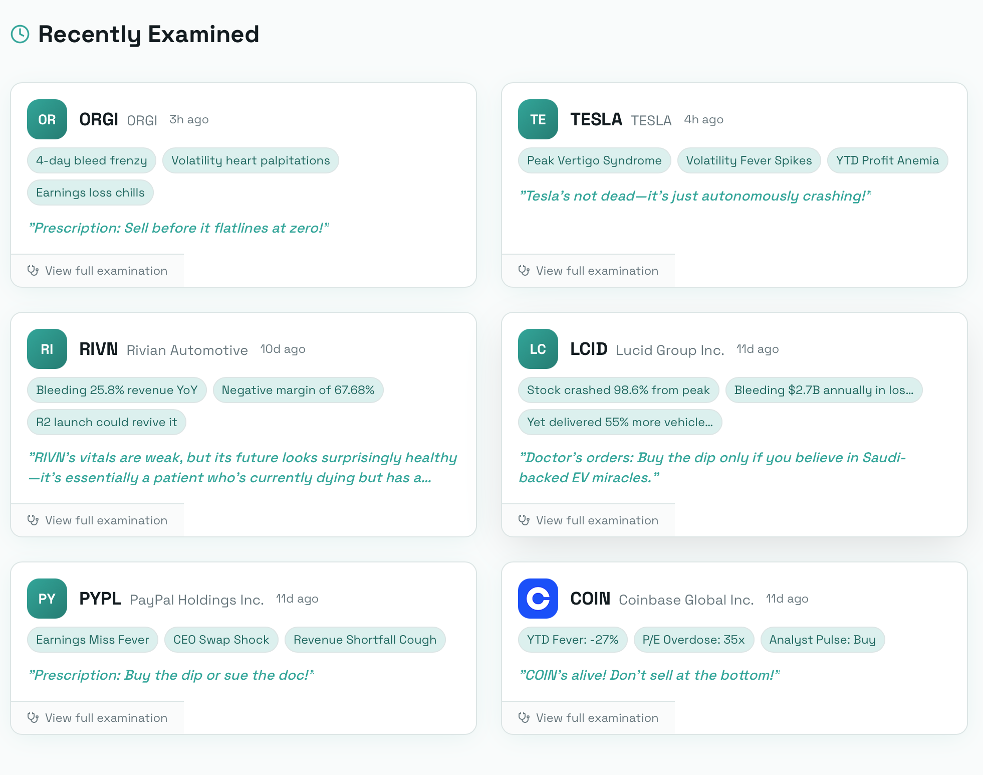 StockDoc - Hospital for Injured Stocks gallery image