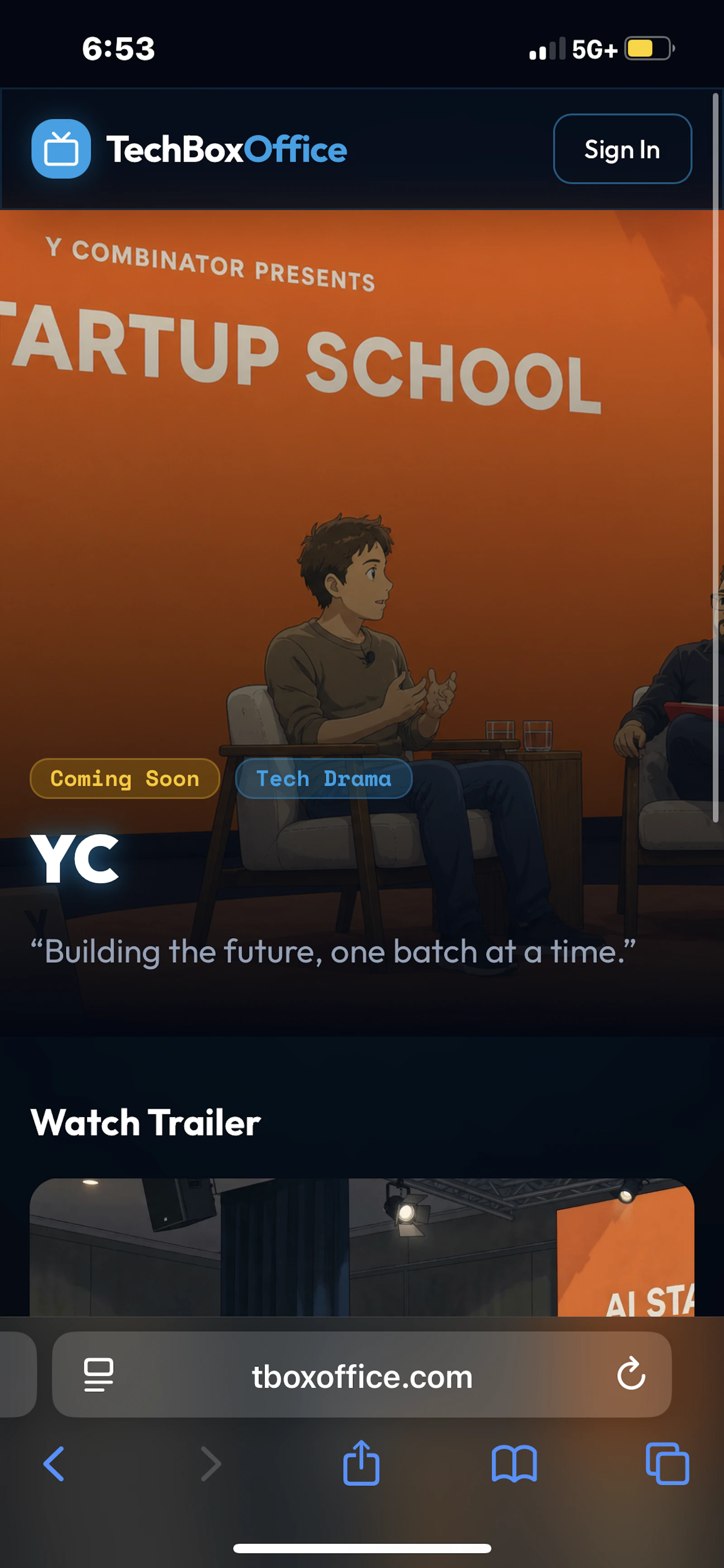 TechBoxOffice screenshot 1