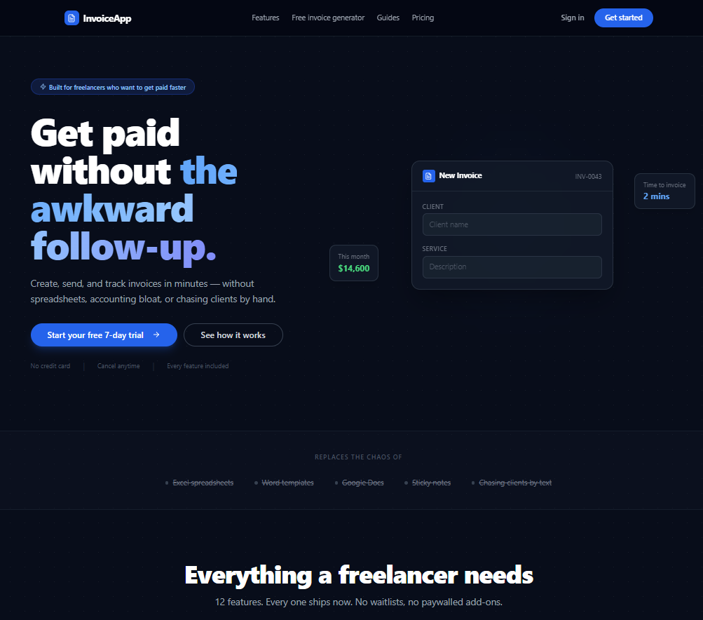 InvoiceApp gallery image