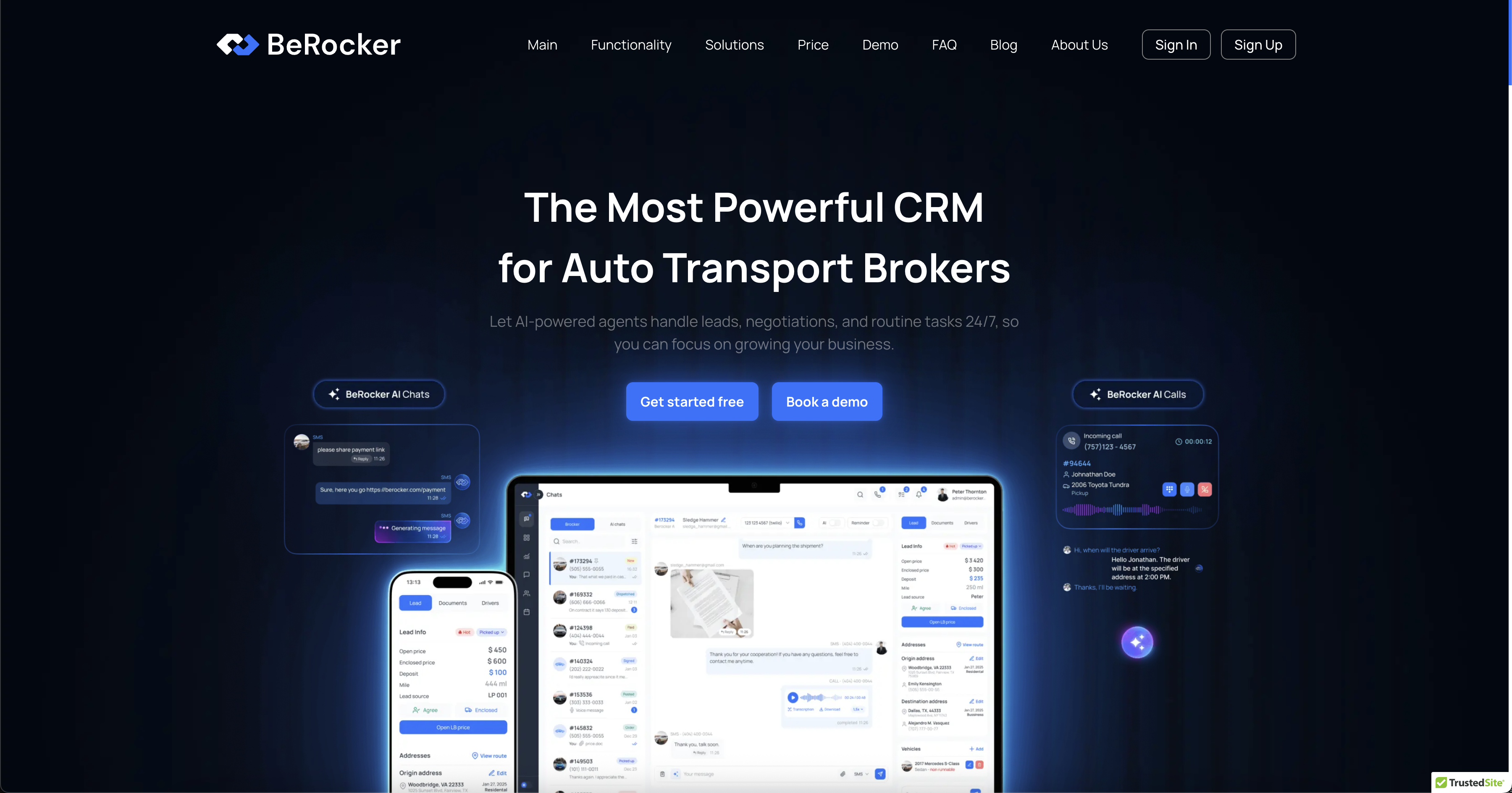 BerockerあなたはCRMを持っています - 自動車輸送ブローカーにとって最も強力なCRMメディア2