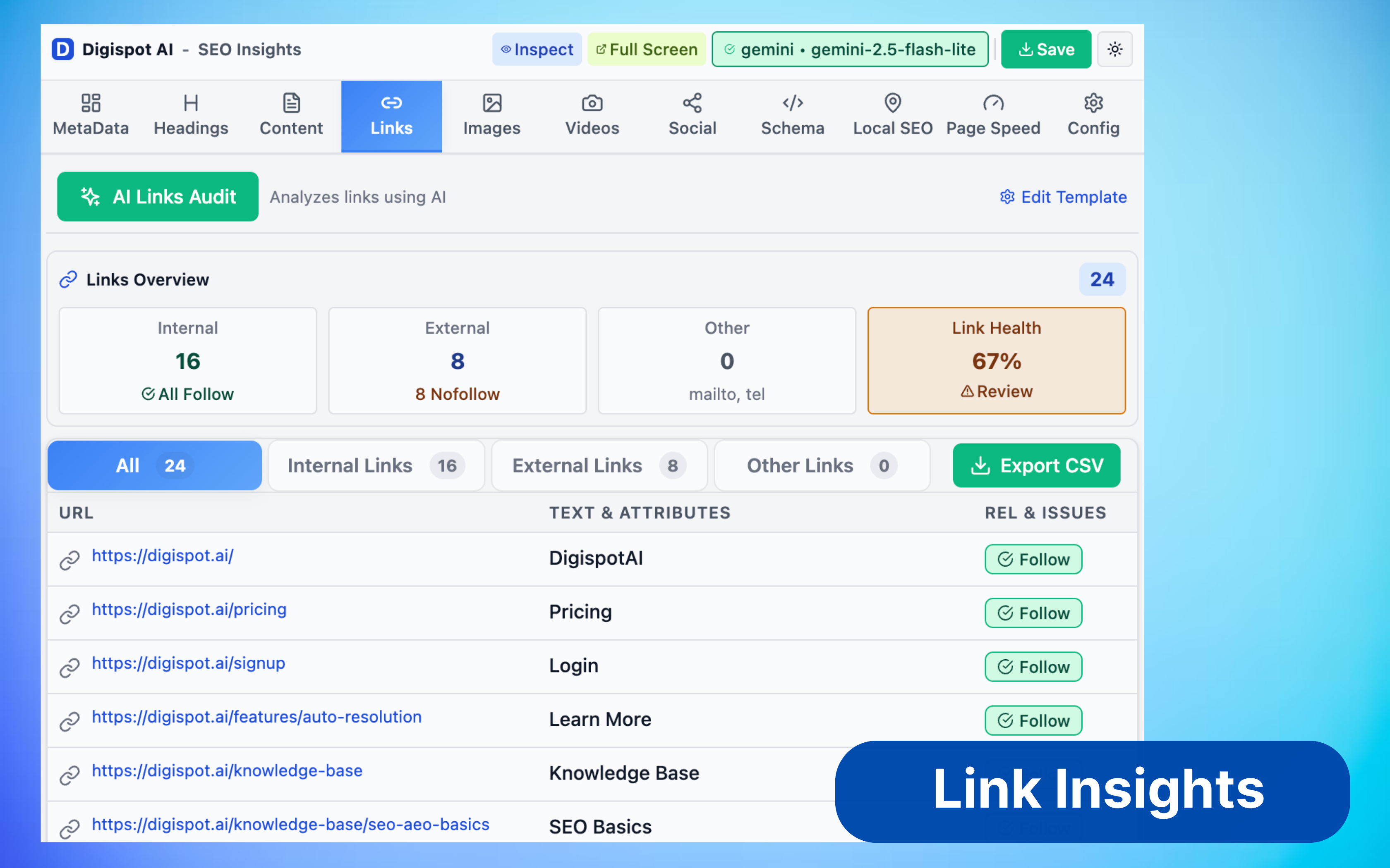 Digispot AI - SEO Insights gallery image