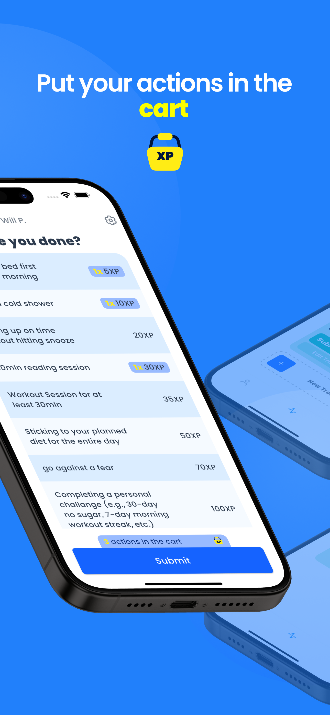Xperform - El rastreador de propósito y habilidad: hábitos de crecimiento, crecimiento de la pista media 4