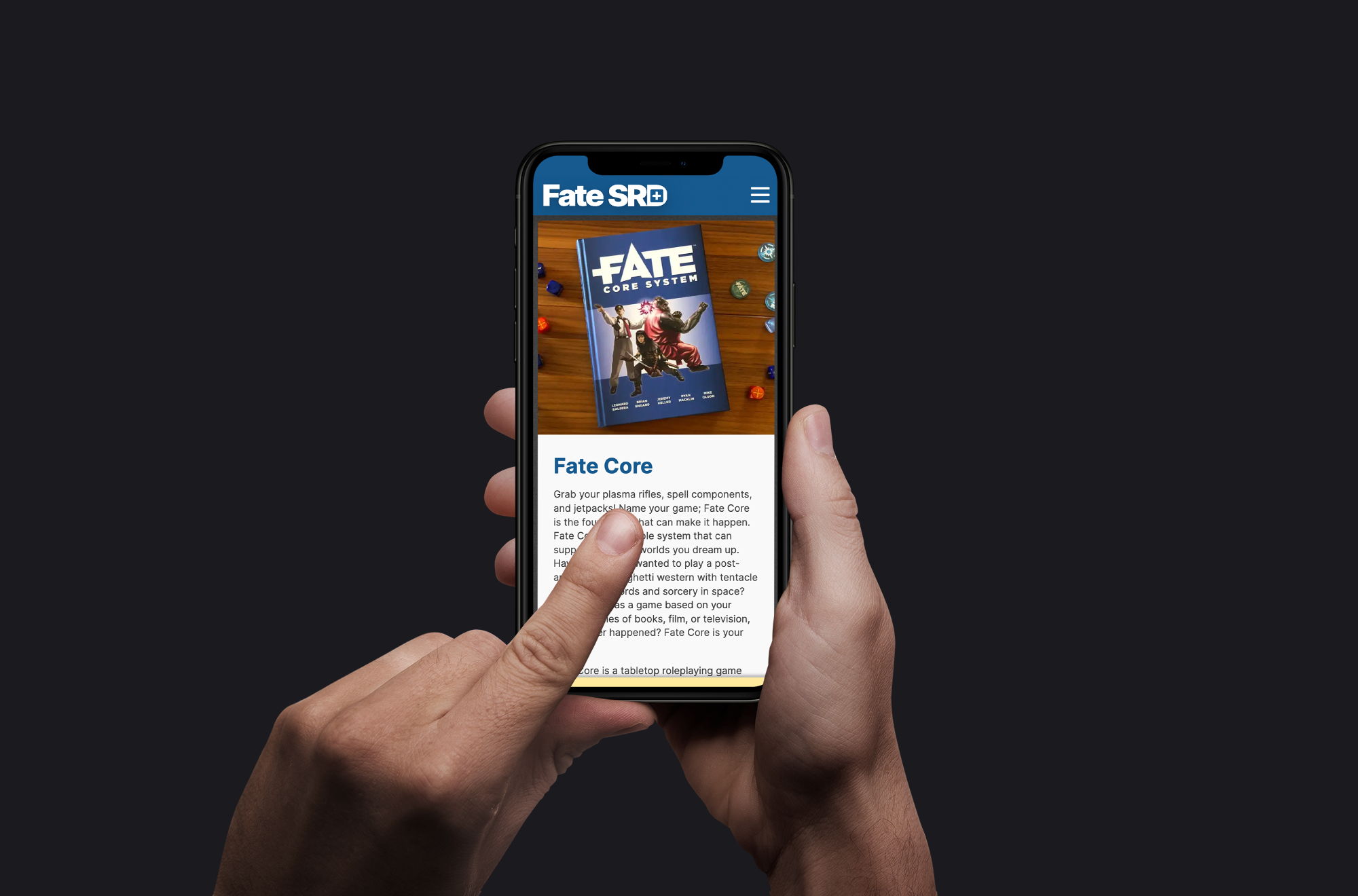 Fate SRD - Story-focused TTRPG gallery image