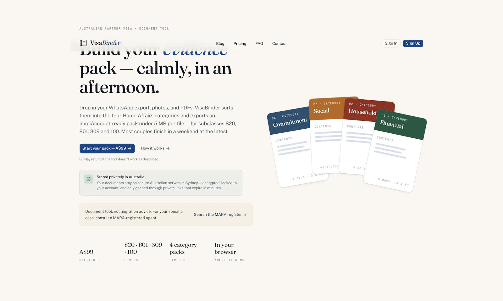 VisaBinder screenshot 6