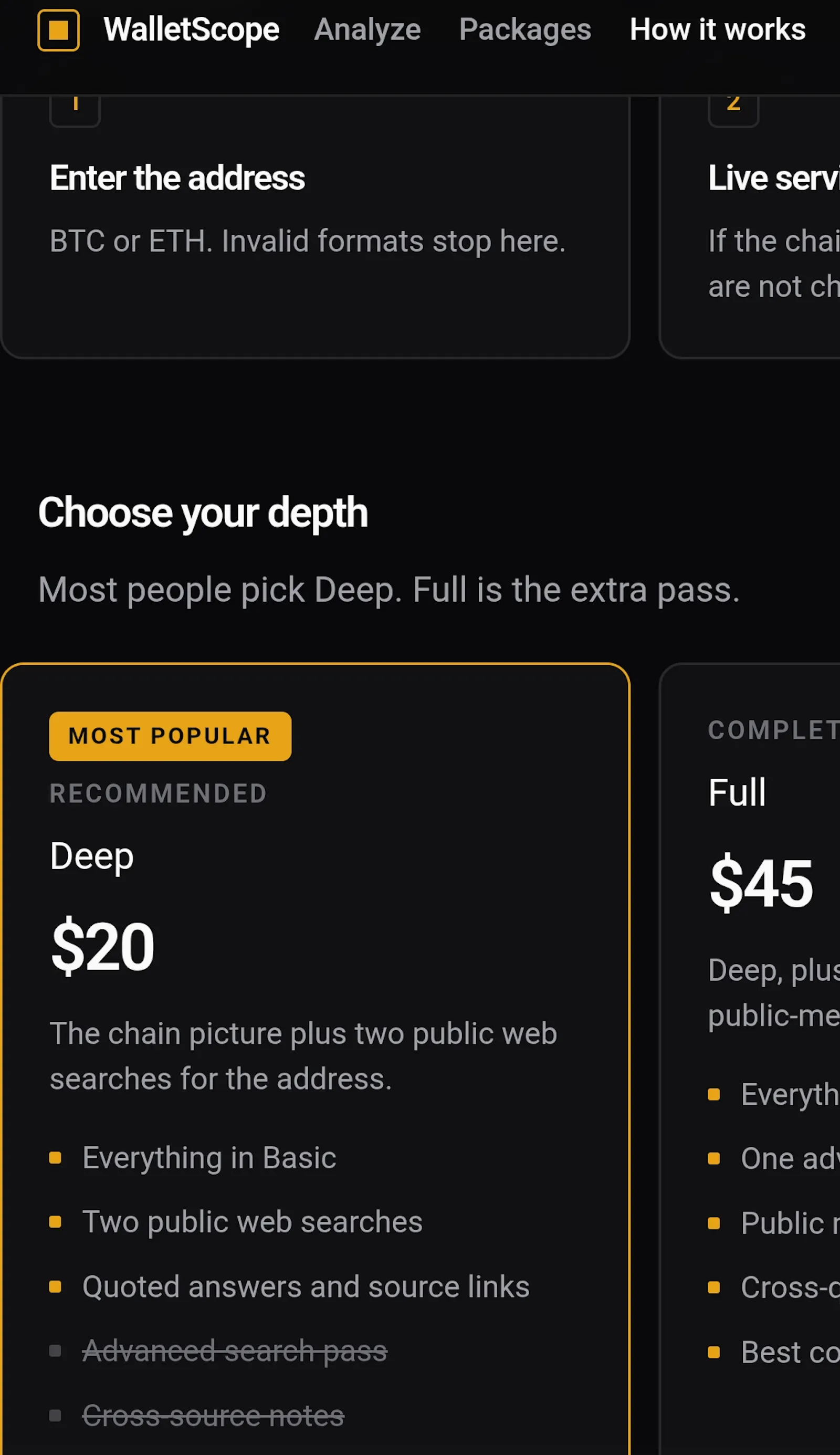 WalletScope - Deep in chain screenshot 4