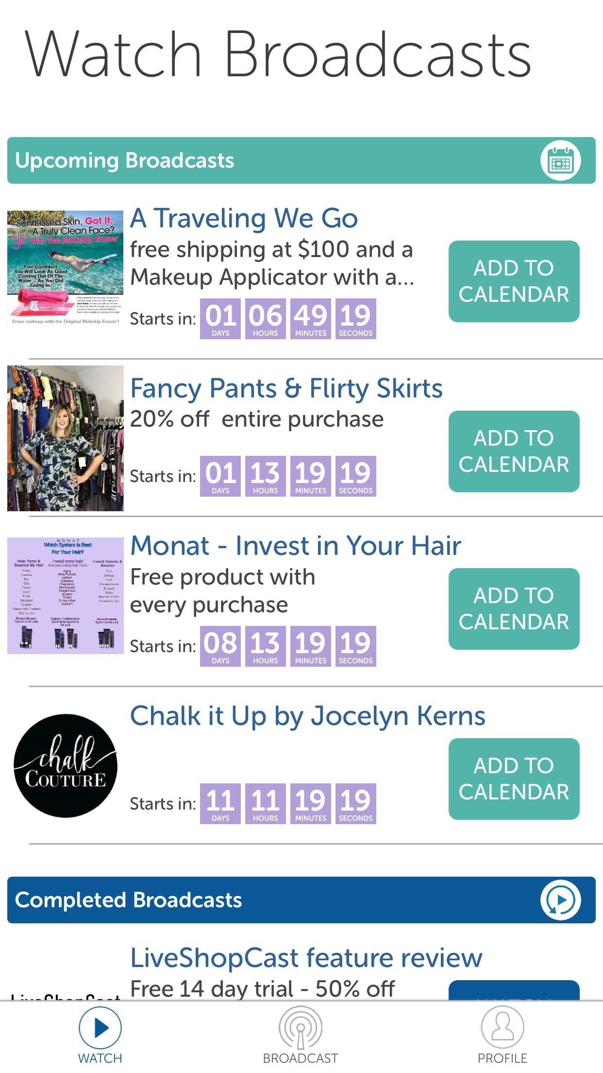 LiveShopCast gallery image